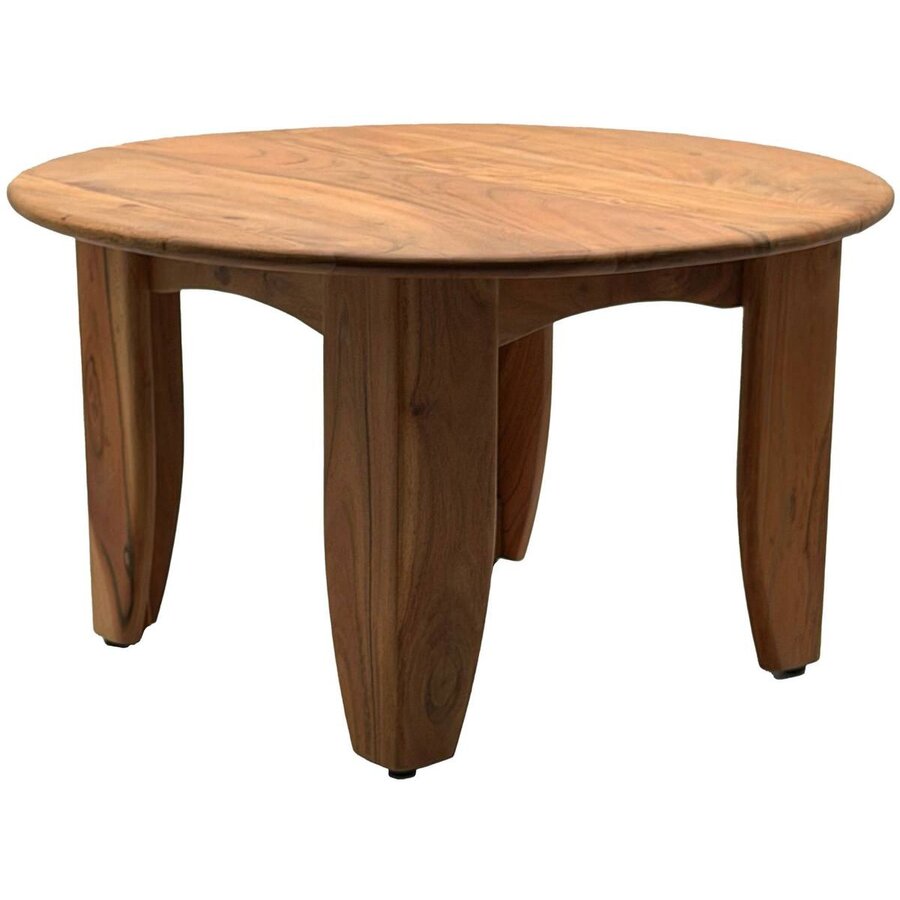 Nell Ronde Salontafel Massief Acaciahout Ø60 cm