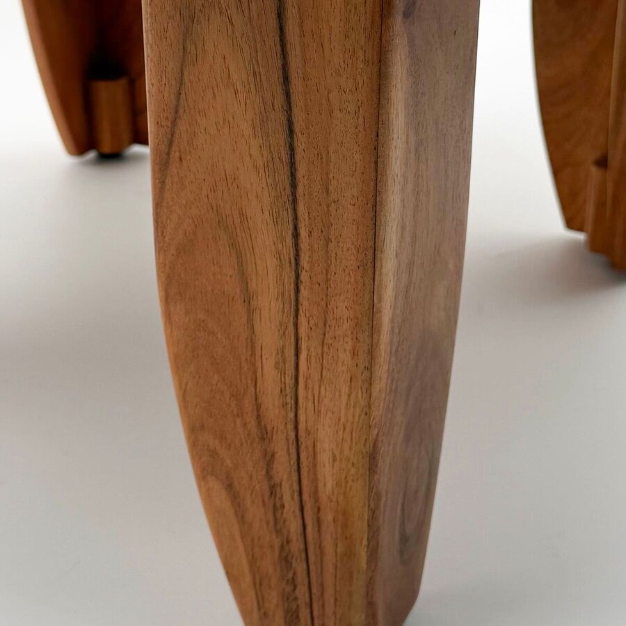 Nell Ronde Salontafel Massief Acaciahout Ø60 cm