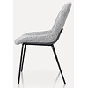Julie Eetkamerstoel Lichtgrijs Bouclé