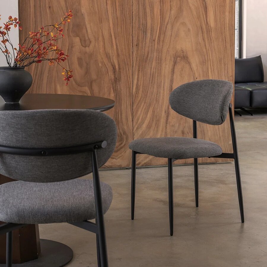 Samuel Eetkamerstoel Grijs