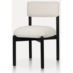 Hjem Interiors Frank Eetkamerstoel Zwart/Beige