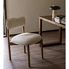 Frank Eetkamerstoel Walnoot/Beige