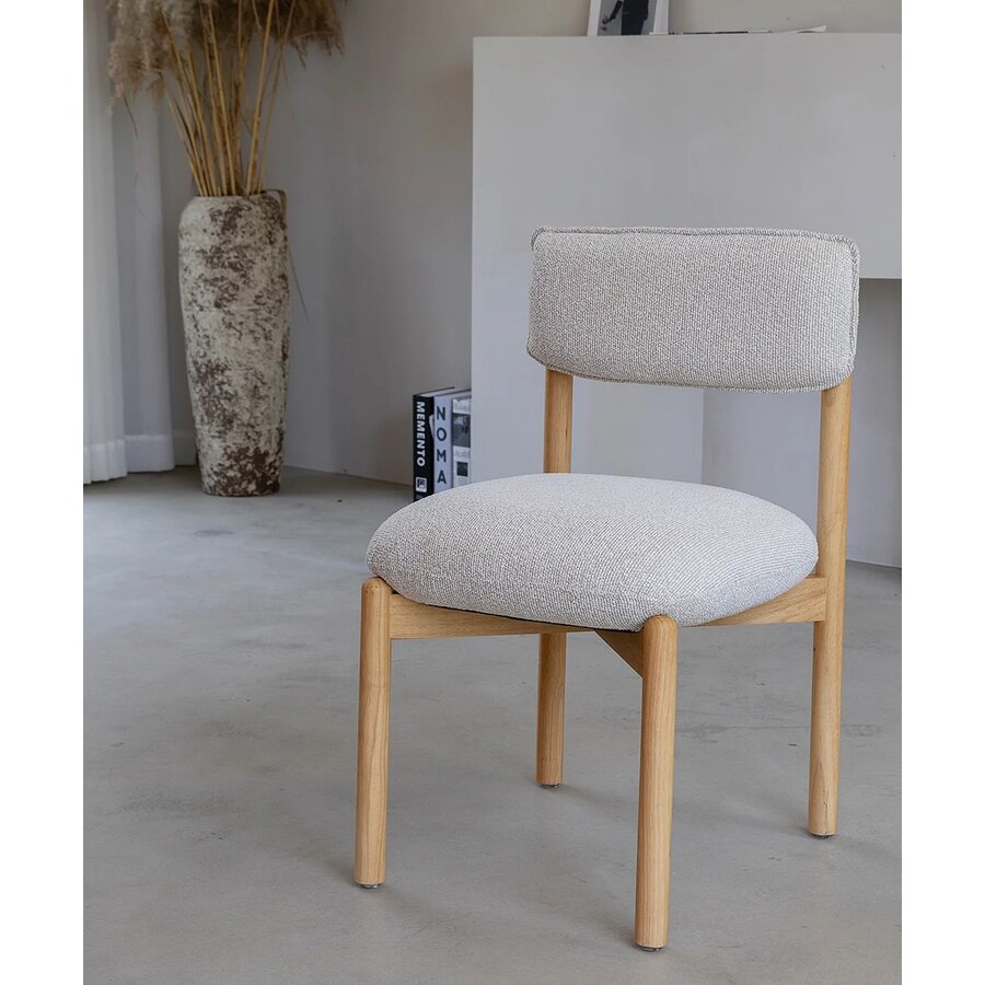 Frank Eetkamerstoel Natural/Beige