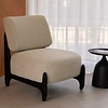 Naomi Loungestoel Beige/Zwart