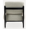 Naomi Loungestoel Beige/Zwart