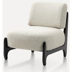 Hjem Interiors Naomi Loungestoel Beige/Zwart