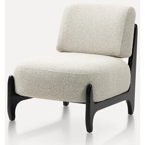 Hjem Interiors Naomi Loungestoel Beige/Zwart