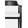 Eden Eetkamerstoel Zwart/Wit