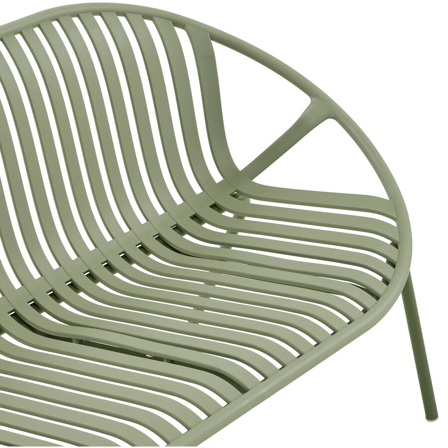 Sally 4-delige Loungeset Groen