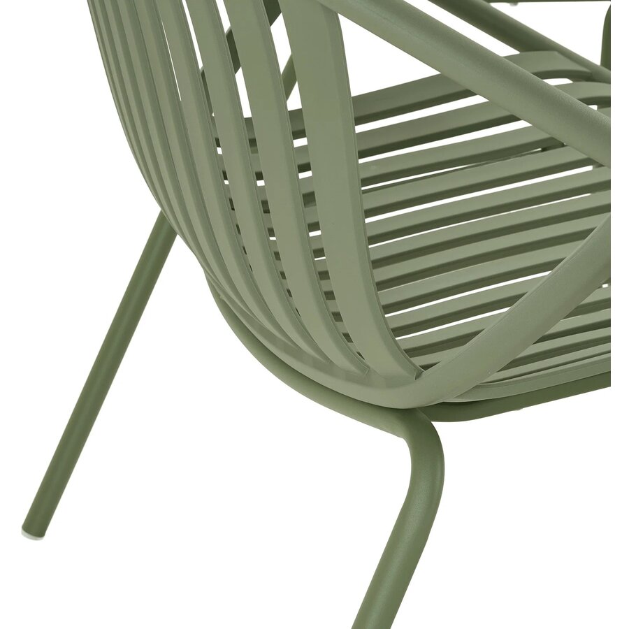 Sally 4-delige Loungeset Groen