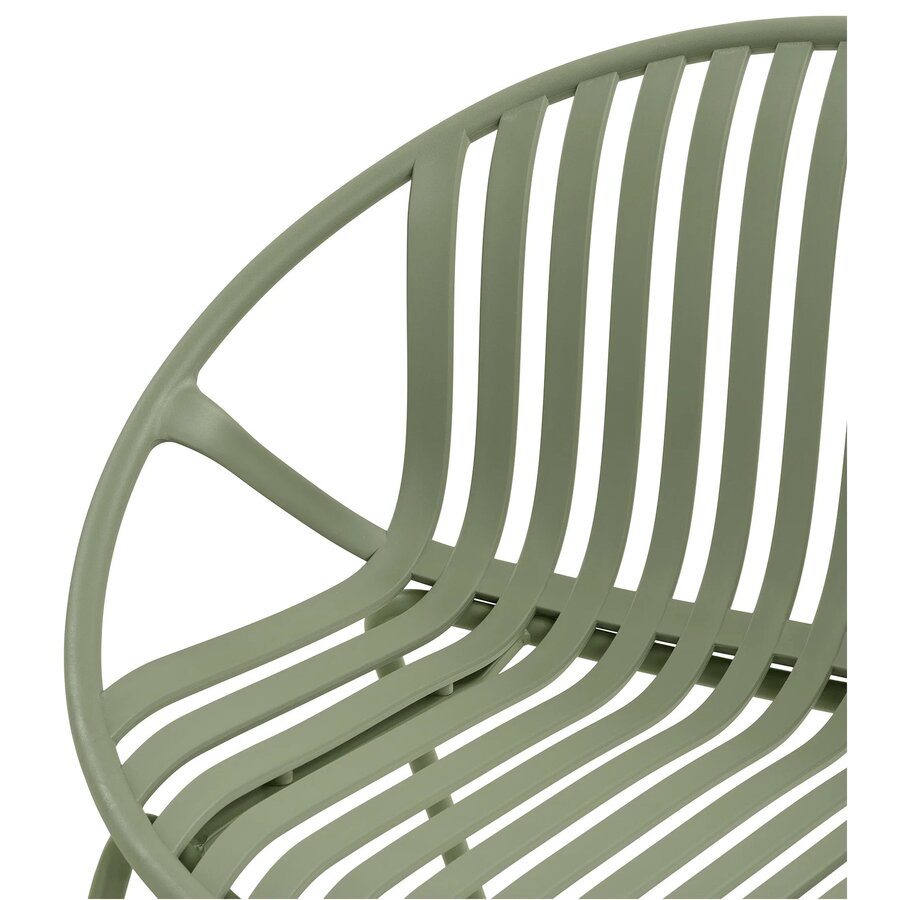 Sally 4-delige Loungeset Groen