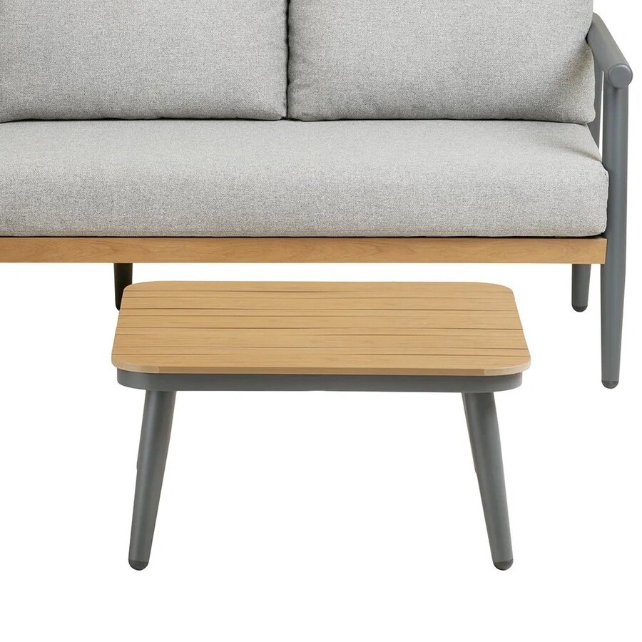 Camilla Hoek Loungeset Beige/Antraciet