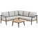 Camilla Hoek Loungeset Beige/Antraciet