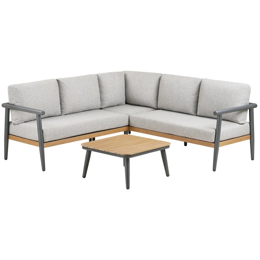Camilla Hoek Loungeset Beige/Antraciet