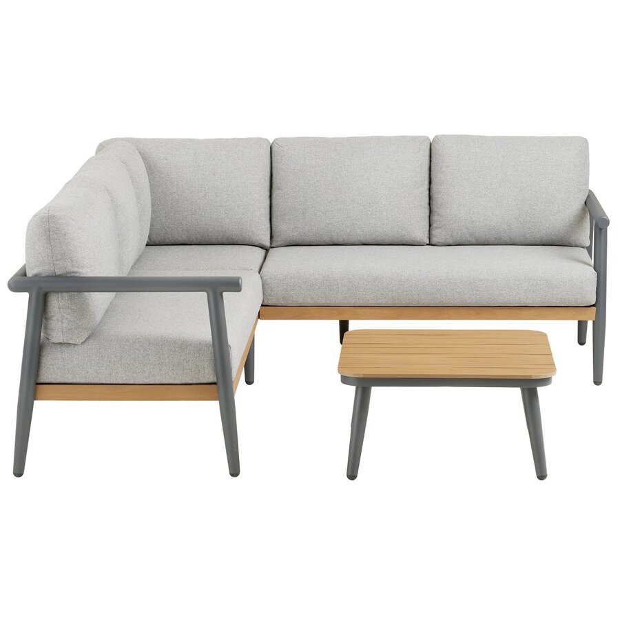 Camilla Hoek Loungeset Beige/Antraciet