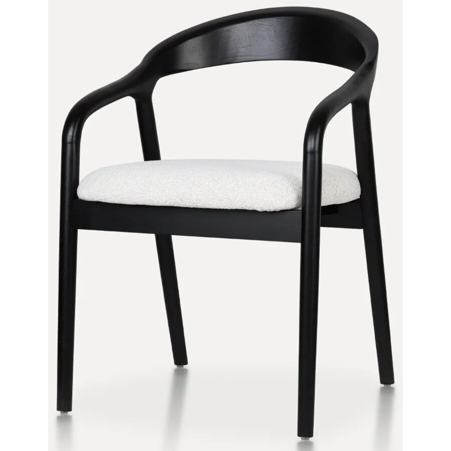 Shane Eetkamerstoel Zwart/Wit