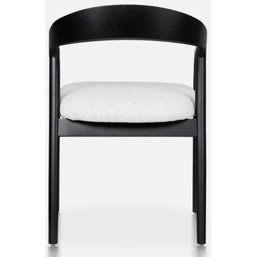 Shane Eetkamerstoel Zwart/Wit