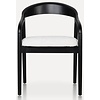 Shane Eetkamerstoel Zwart/Wit