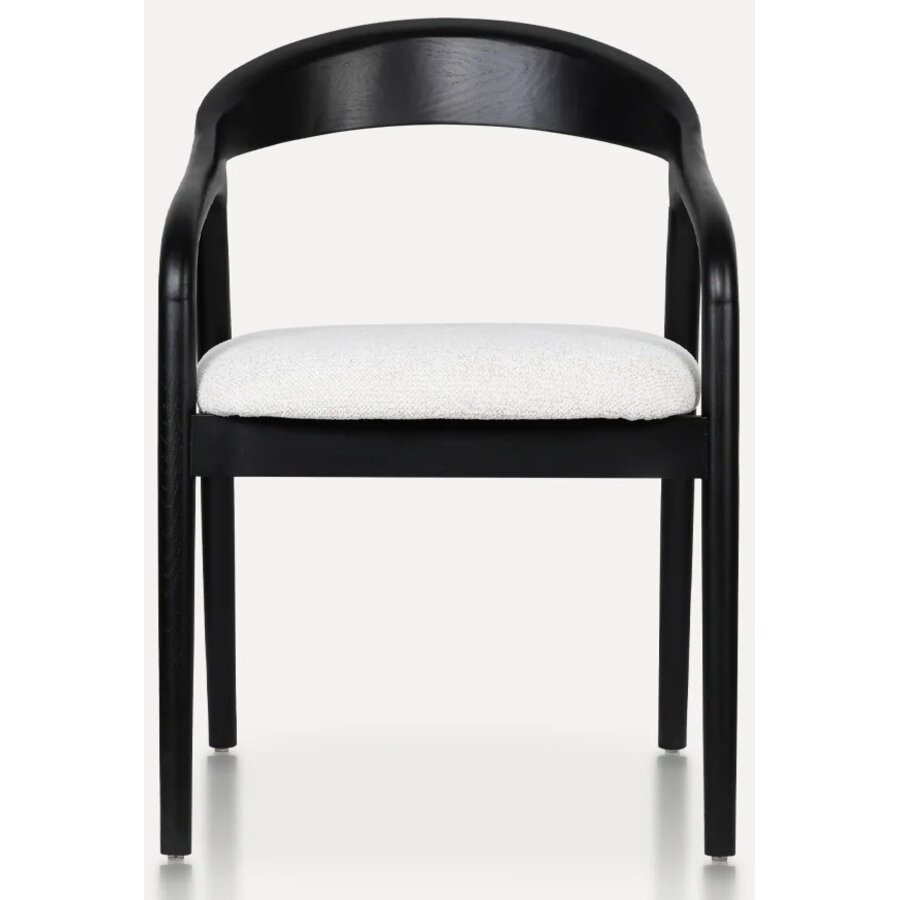 Shane Eetkamerstoel Zwart/Wit