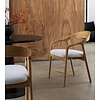 Shane Eetkamerstoel Natural/Wit