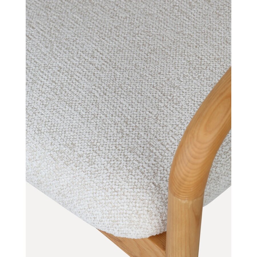 Shane Eetkamerstoel Natural/Wit