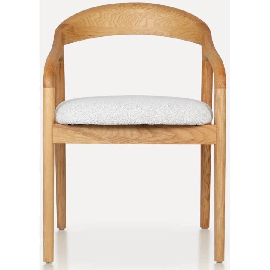 Shane Eetkamerstoel Natural/Wit