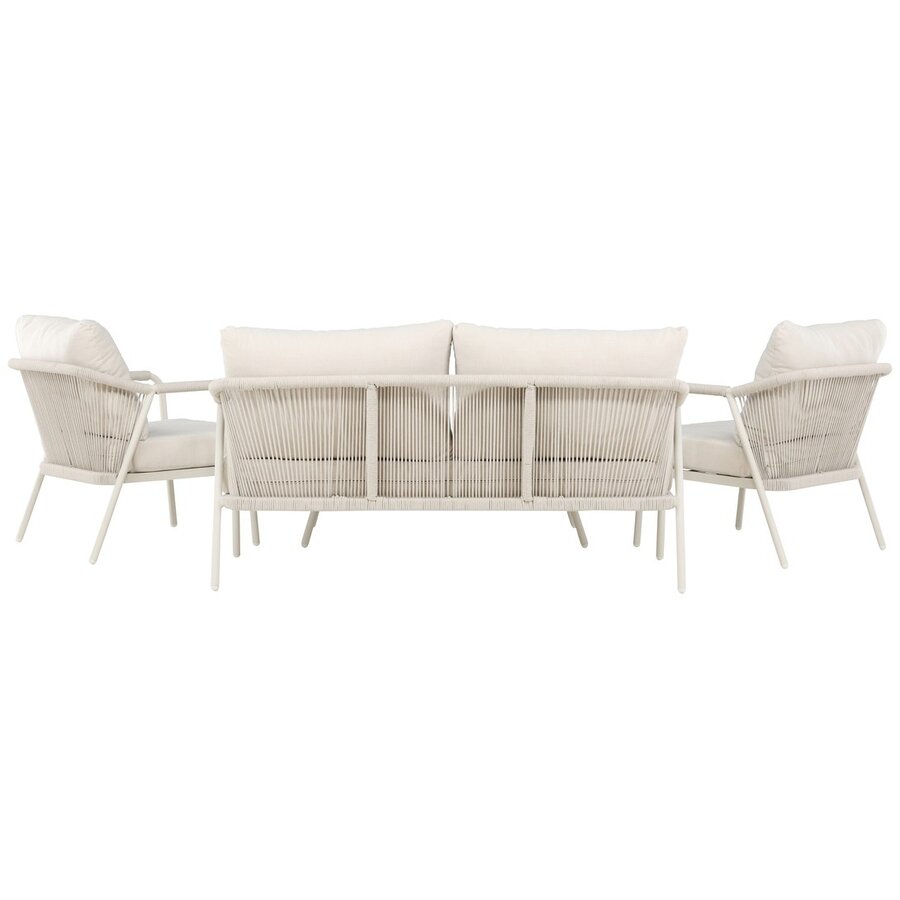 Sicily 4-Delige Loungeset Beige