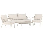 Hjem Interiors Sicily 4-Delige Loungeset Beige