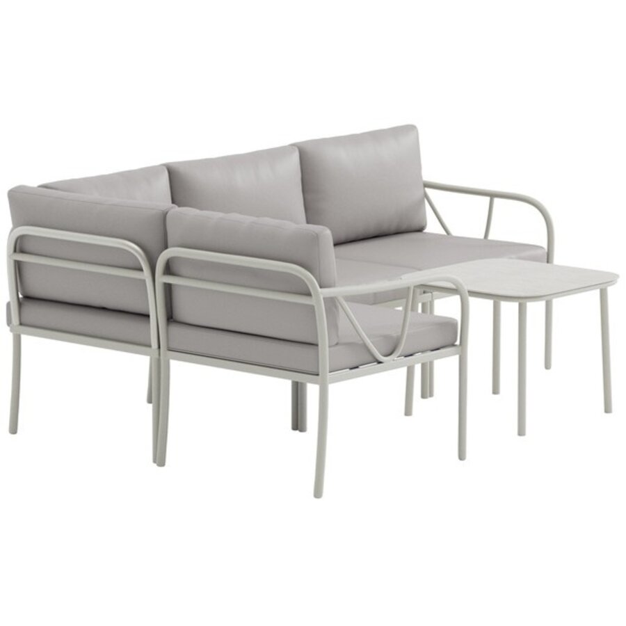 Hydra Hoek Loungeset Greige