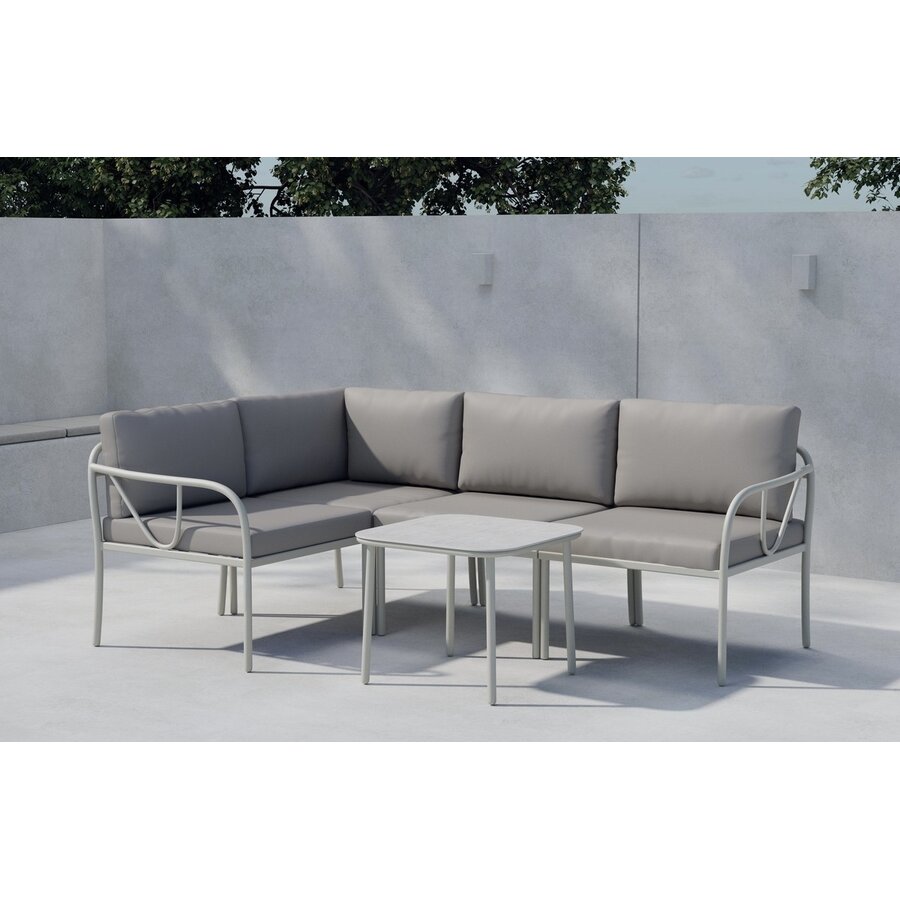 Hydra Hoek Loungeset Greige