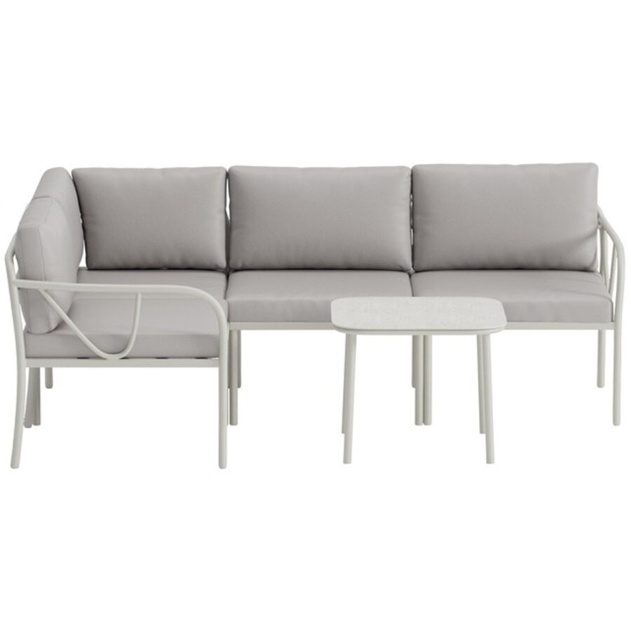 Hydra Hoek Loungeset Greige