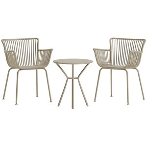 Hjem Interiors Sifnos Caféset Beige