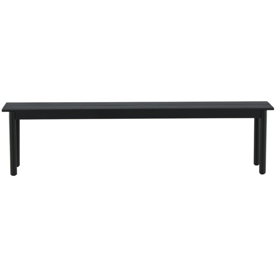 Modena Zwart Halbank 180 cm
