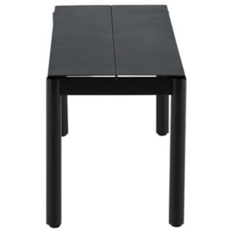 Modena Zwart Halbank 180 cm