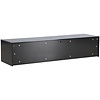 Fristad Hoogglans Zwart TV Wandmeubel 2-Lades