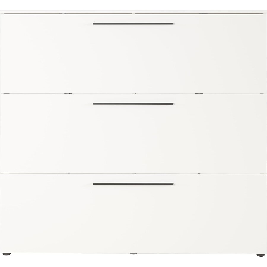 Utah Witte Schoenenkast 3-Kleppen