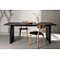 Vail Zwarte Eettafel Rechthoek 200 cm