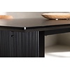 Vail Zwarte Eettafel Rechthoek 200 cm