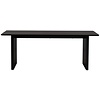 Vail Zwarte Eettafel Rechthoek 200 cm