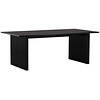Vail Zwarte Eettafel Rechthoek 200 cm