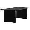 Vail Zwarte Eettafel Rechthoek 200 cm