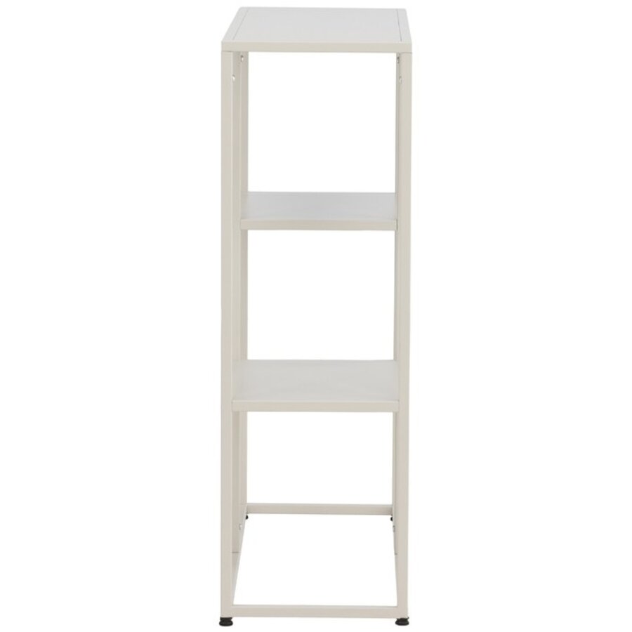Staal Beige Sidetable Rechthoek