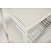 Staal Beige Sidetable Rechthoek
