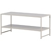Staal Beige Salontafel Rechthoek