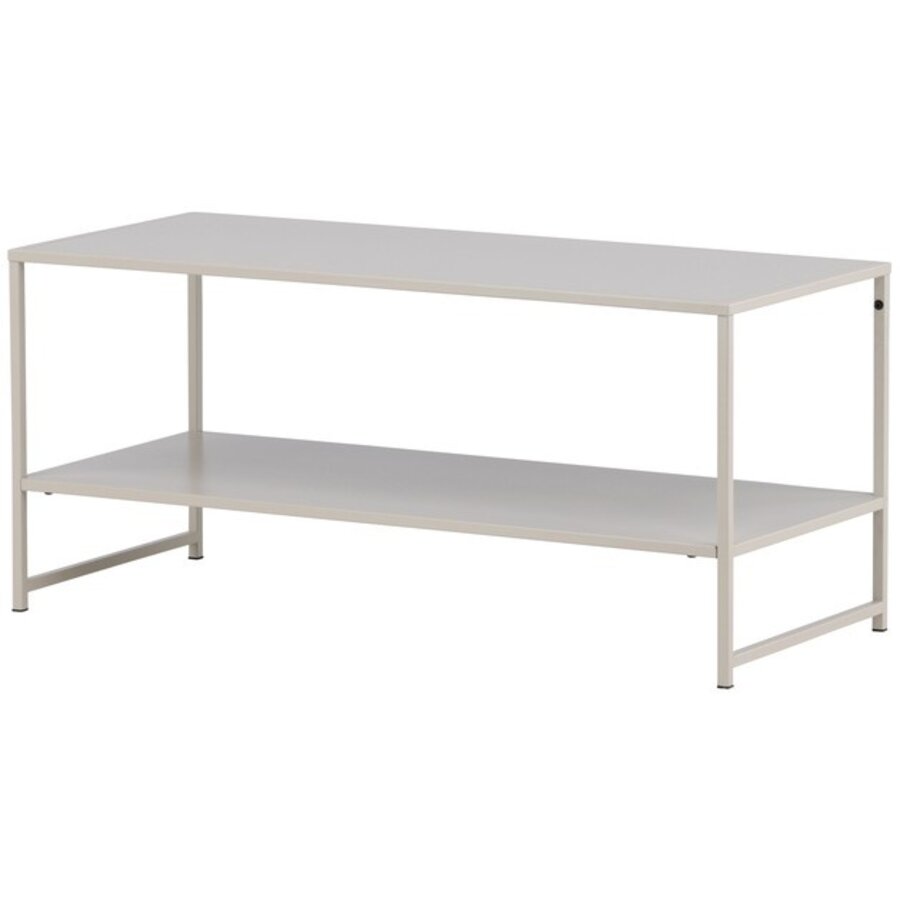 Staal Beige Salontafel Rechthoek