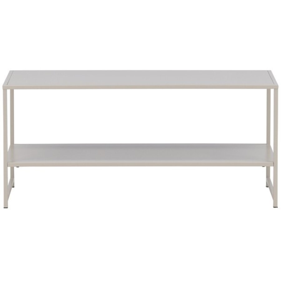 Staal Beige Salontafel Rechthoek