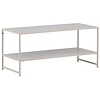 Staal Beige Salontafel Rechthoek