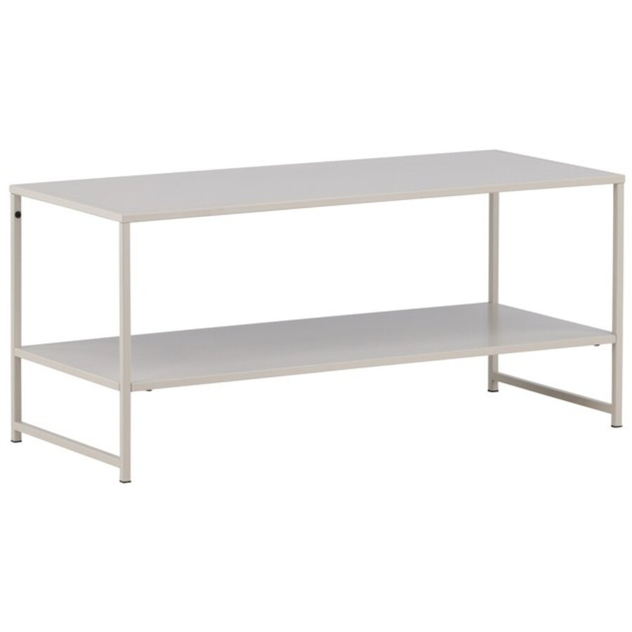 Staal Beige Salontafel Rechthoek