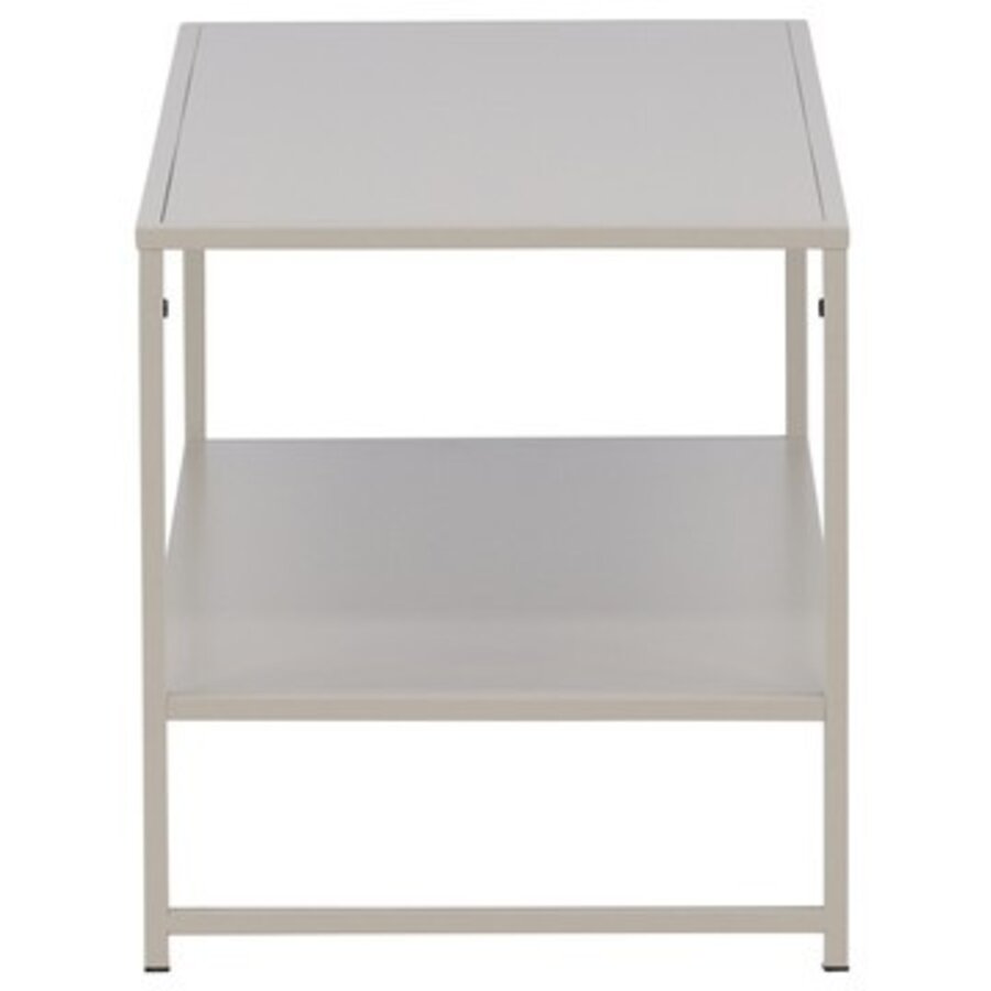 Staal Beige Salontafel Rechthoek