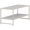 Staal Beige Salontafel Rechthoek